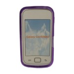 TPU Cover Samsung Galaxy Gio / S5660 Purple (15001276) by www.tiendakimerex.com
